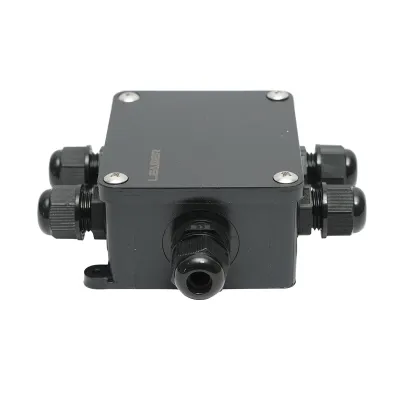 Doza etansa cu presetupe 41A, 450V AC, 4 cai 4-18mm IP68 Leader - imagine 4