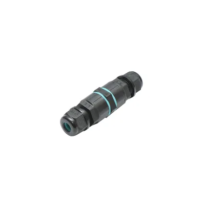 Conector cablu electric M16, 2P, 15A/250V IP67 Leader - imagine 2