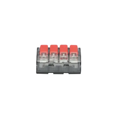 Conector rapid cablu electric 4P, 0.2-4mm, 32A/450V Leader - imagine 4