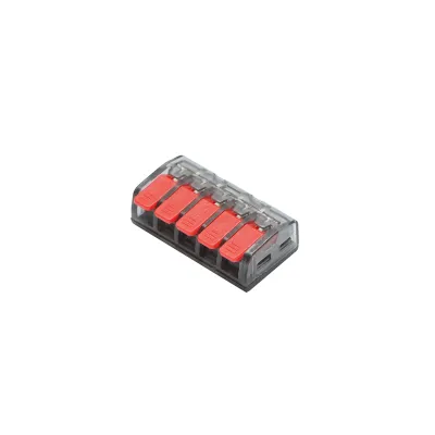 Conector rapid cablu electric 5P, 0.2-4mm, 32A/450V Leader