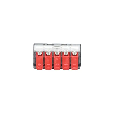 Conector rapid cablu electric 5P, 0.2-4mm, 32A/450V Leader - imagine 2