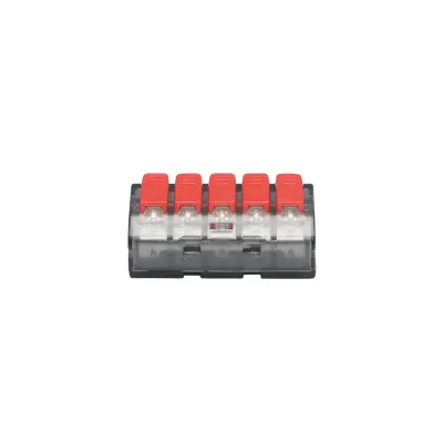 Conector rapid cablu electric 5P, 0.2-4mm, 32A/450V Leader - imagine 4