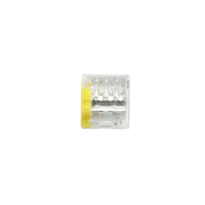 Conector rapid conductor rigid 4P, 0.5-2.5mm, 24A/450V Leader - imagine 4