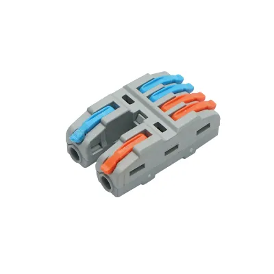 Conector rapid cablu electric 6P, 0.08-4mm, 32A/450V Leader - imagine 2