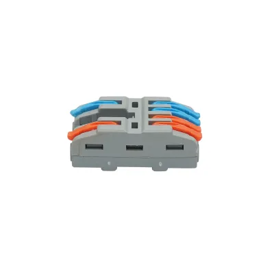 Conector rapid cablu electric 6P, 0.08-4mm, 32A/450V Leader - imagine 5