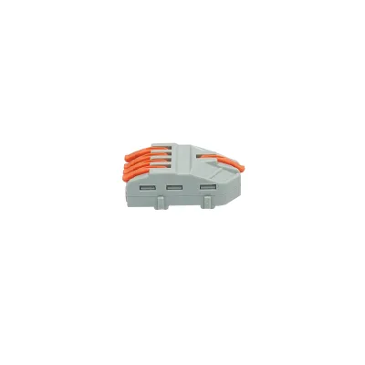 Conector rapid cablu electric 5P, 0.08-4mm, 32A/450V Leader - imagine 5