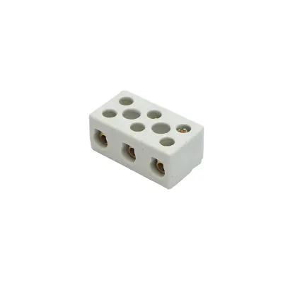 Regleta ceramica de conexiuni 3P, 0.5-6mm, 15A Leader