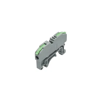 Conector rapid cablu electric 2P, 0.08-4mm, 32A/450V pentru sina DIN Leader