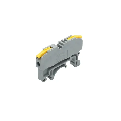 Conector rapid cablu electric 2P, 0.08-4mm, 32A/450V pentru sina DIN Leader