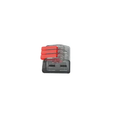 Conector rapid cablu electric 3P, 0.2-4mm, 32A/450V Leader - imagine 4