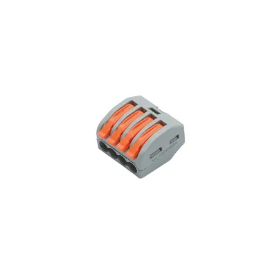 Conector rapid cablu electric 4P, 0.08-4mm, 32A/415V Leader