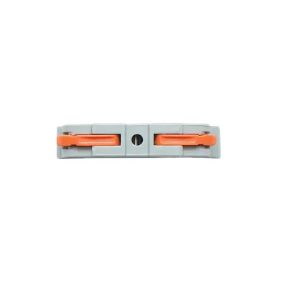 Conector rapid cablu electric 2P, 0.08-4mm, 32A/450V pentru sina DIN Leader - imagine 3