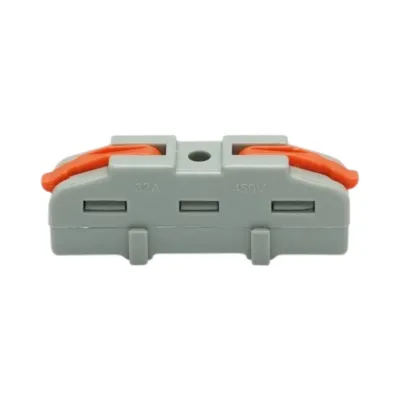 Conector rapid cablu electric 2P, 0.08-4mm, 32A/450V AC Breckner Germany - imagine 2