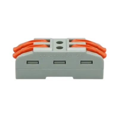 Conector rapid cablu electric 4P, 0.08-4mm, 32A/450V AC Breckner Germany - imagine 2
