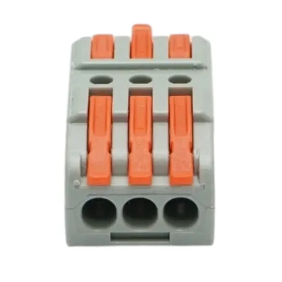 Conector rapid cablu electric 6P, 0.08-4mm, 32A/450V AC Breckner Germany - imagine 3