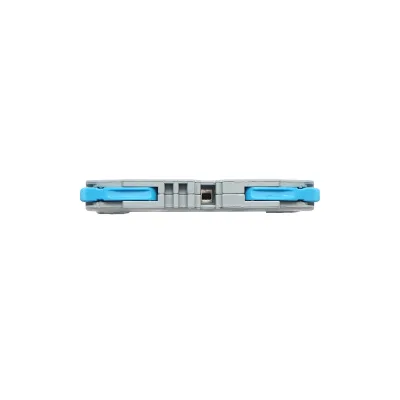 Conector rapid cablu electric 2P, 0.08-4mm, 32A/450V pentru sina DIN Leader - imagine 4