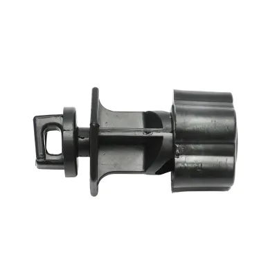 Izolator prindere cu filet, negru pentru stalp metalic gard electric Breckner Germany - imagine 3