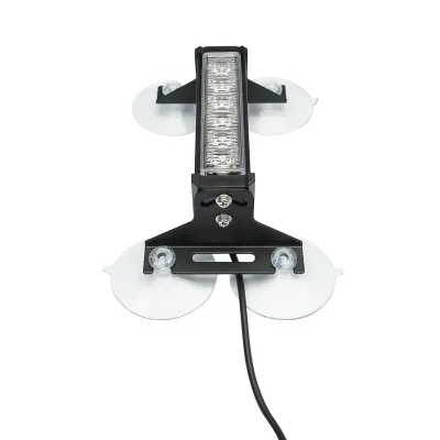 Set 4 stroboscoape cu 6 LED-uri, lumina galbena 12V Breckner Germany - imagine 6