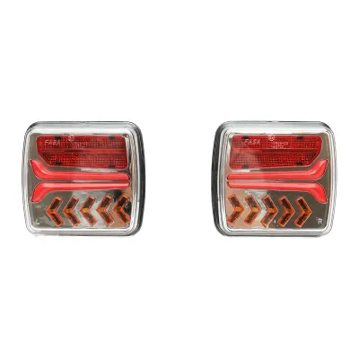 Set lampi remorca LED 12-24V cu magnet si control wireless, baterie 3.7V/2000mAh IP65 Breckner Germany - imagine 4