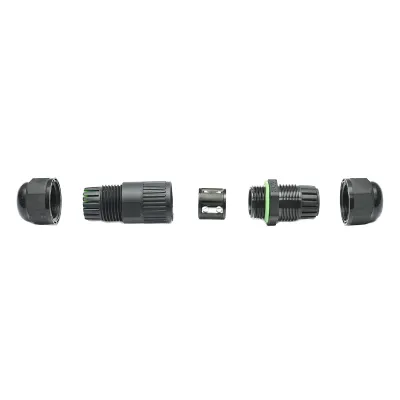 Conector cablu electric M20, 4P, 10A/250V IP68 Leader - imagine 3