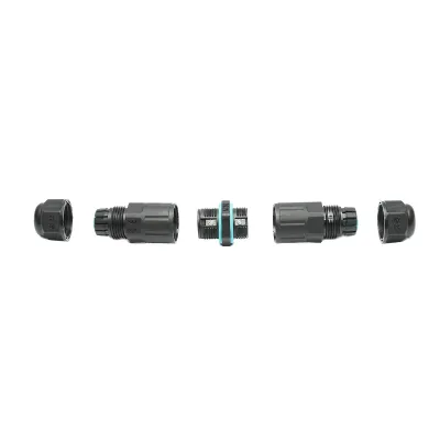 Conector cablu electric M20, 4P, 10A/250V IP67 Leader - imagine 3