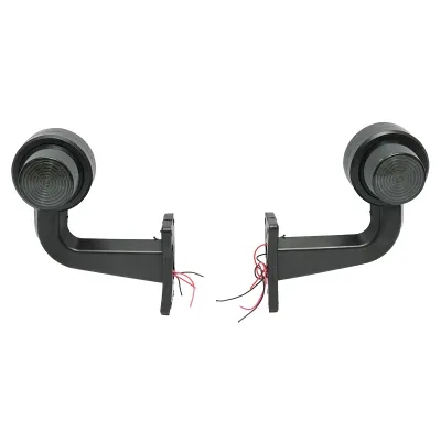 Set lampi gabarit laterale LED rosu-alb fumuriu 12V-24V Breckner Germany