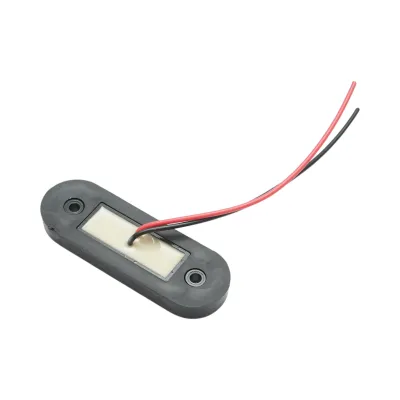 Lampa gabarit laterala slim LED 12-24V rosu fumuriu 85x28x11mm Breckner Germany - imagine 4