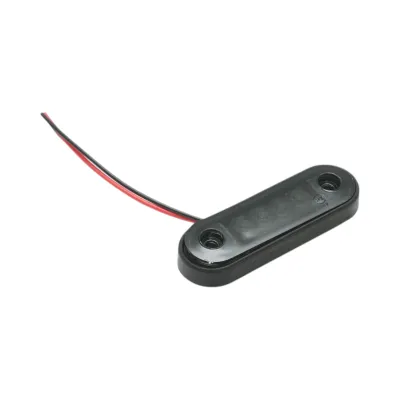 Lampa gabarit laterala slim LED 12-24V rosu fumuriu 85x28x11mm Breckner Germany - imagine 2