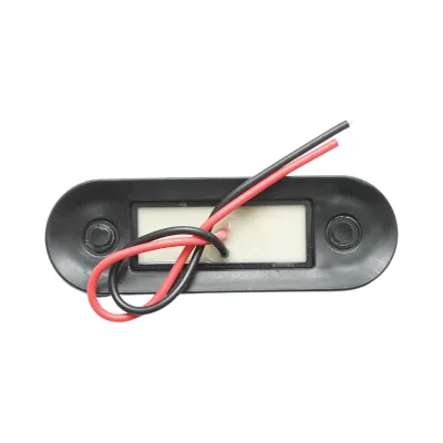 Lampa gabarit laterala slim LED 12-24V alb fumuriu 85x28x11mm Breckner Germany - imagine 2