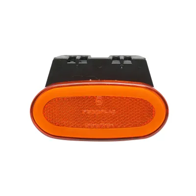 Lampa gabarit laterala ovala LED NEON 12-24V galbena cu suport 105x46mm Breckner Germany