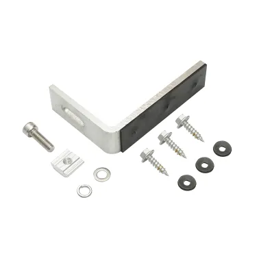 Clema tip L pentru prinderi panouri solare fotovoltaice sistem A, 20mm Breckner Germany - imagine 2