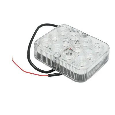 Lampa marsarier LED 12V/24V alba 12 LED-uri 100x80x25mm Breckner Germany - imagine 2