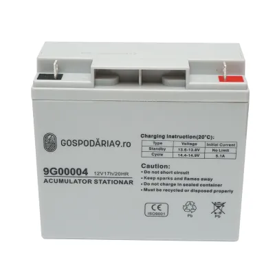 Baterie pentru panou solar 12V, 17Ah-20Hr Gospodaria 9