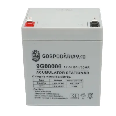 Baterie sistem solar cu gel 12V 4.5Ah 20HR, 90x70x101x107mm FC12-4.5 Gospodaria 9