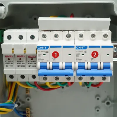 Tablou electric grup prize organizare santier 2x400V/32A, 6 module, 340x220x160mm IP67 SUNTREE - imagine 5