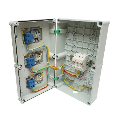 Tablou electric grup prize organizare santier 2x415V/16A, 1x250V/16A, 520x300x160mm IP44/IP67 SUNTREE - imagine 2