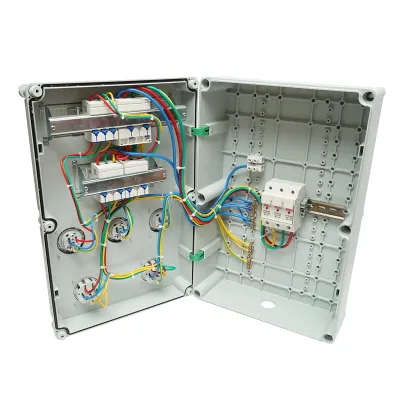 Tablou electric grup prize organizare santier 2x415V/32A, 3x250V/16A, 18 module 540x360x180mm IP67 SUNTREE - imagine 2
