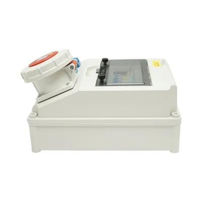 Tablou electric grup prize organizare santier 1x415V/32A, 2x230V/16A, 260x170x140mm IP44/IP66 Breckner Germany - imagine 3