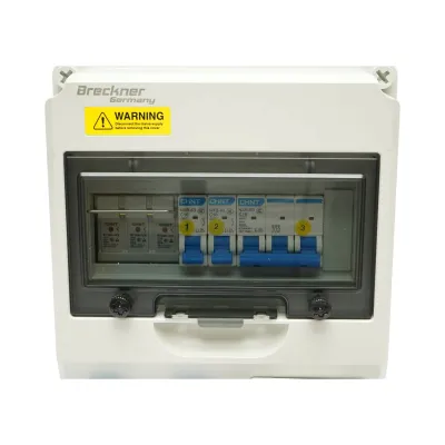 Tablou electric grup prize organizare santier 1x415V/32A, 2x230V/16A, 260x170x140mm IP44/IP66 Breckner Germany - imagine 7