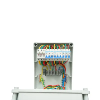 Tablou electric grup prize organizare santier 2x415V/32A, 1x250V/16A, 2x230V/16A, 380x280x150mm IP44/IP67 Breckner Germany - imagine 8