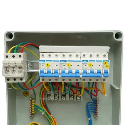 Tablou electric grup prize organizare santier 2x230V/16A, 3x415V/16A, 330x330x170mm IP44/IP67 Breckner Germany - imagine 7