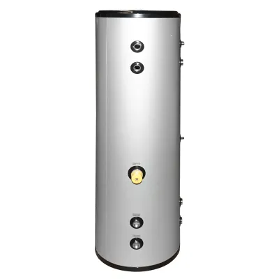 Puffer, boiler apa calda 150L presurizat 3KW pentru pompe de caldura 470x1470mm SPRSUN - imagine 2