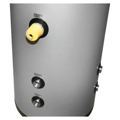 Puffer, boiler apa calda 150L presurizat 3KW pentru pompe de caldura 470x1470mm SPRSUN - imagine 4