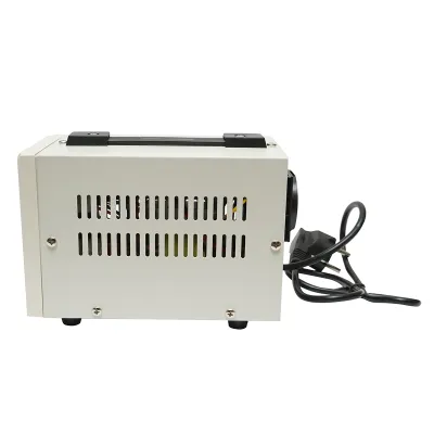 Stabilizator automat de tensiune 500VA, 140-260V cu releu monofazat, 2 prize schuko 230V, afisaj LCD Breckner Germany - imagine 3