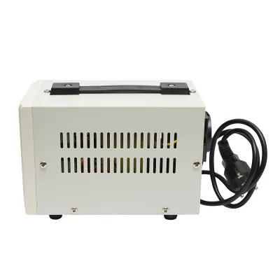 Stabilizator automat de tensiune 1000VA, 140-260V cu releu monofazat, 2 prize schuko 230V, afisaj LCD Breckner Germany - imagine 3