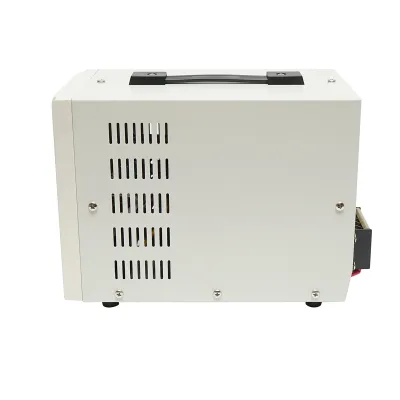 Stabilizator automat de tensiune 3000VA, 140-260V cu releu monofazat, 2 prize schuko 230V, afisaj LCD Breckner Germany - imagine 3