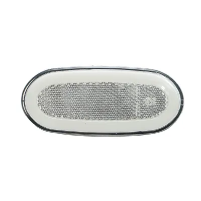 Lampa gabarit laterala ovala LED neon 12V, alba 105x46mm pentru Mercedes Sprinter, VW Crafter Breckner Germany