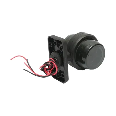Lampa laterala gabarit rotativa LED 12-24V, alb-rosu fumuriu FR0237 Breckner Germany - imagine 5