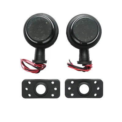 Lampa laterala gabarit rotativa LED 12-24V, alb-rosu fumuriu FR0237 Breckner Germany