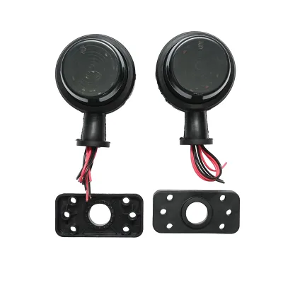 Lampa laterala gabarit rotativa LED 12-24V, galben-rosu fumuriu FR0237 Breckner Germany